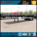 Factory direct sale 40Ton double axle 40FT container flat bed trailer